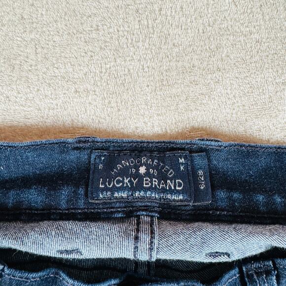 Lucky Brand Jeans Womens 6/28‎ Dark Wash Blue Denim Sofia Skimmer Curvy Mid Rise - Picture 3 of 10